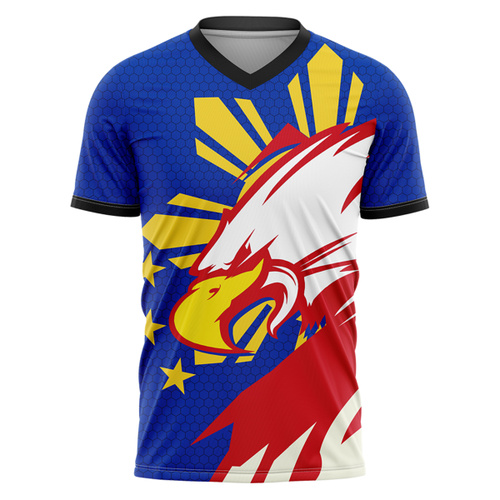 Philippine Design V-Neck Shirt Full Print Sublimation Thumbnail