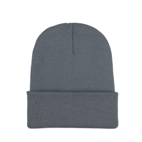 Adult Knitted Beanie Cap Thumbnail