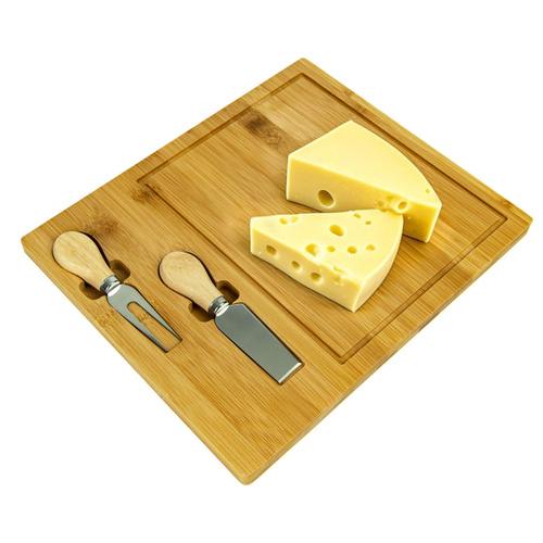 2 in 1 Wooden Cheese Board Small Thumbnail