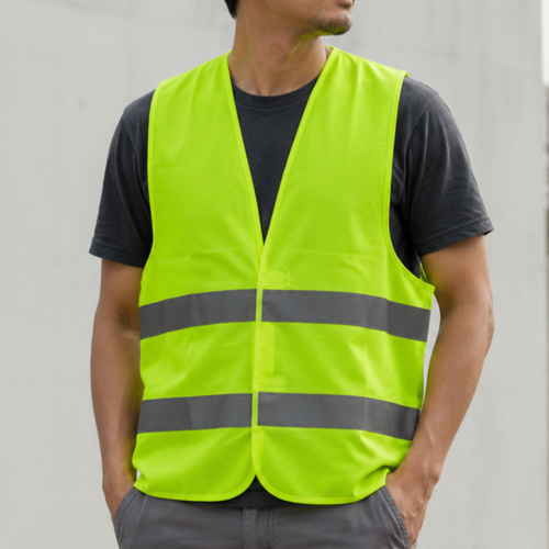 Work Safety Vest with Reflector Strips Thumbnail