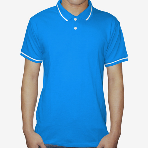 2 Tone Polo Shirt - Colored Body (Mens) Thumbnail