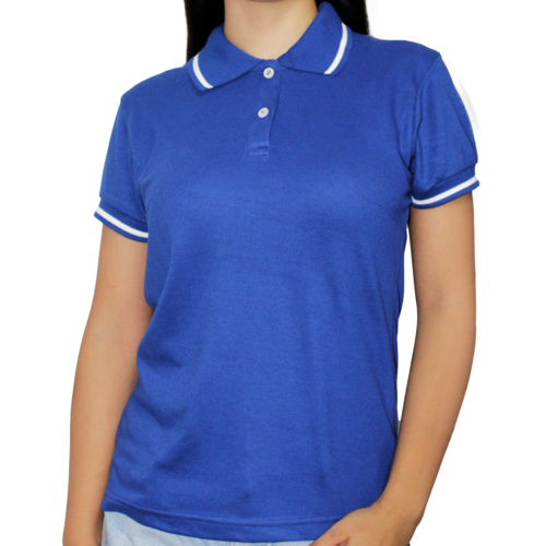  2 Tone Polo Shirt - Colored Body (Ladies) Thumbnail