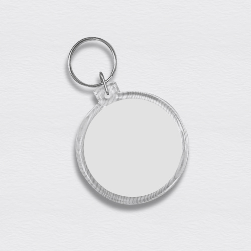Acrylic Circle Keychain - F22 Thumbnail