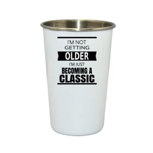 Sublimation 17oz 500ml Stainless Steel Tumbler (White) Thumbnail