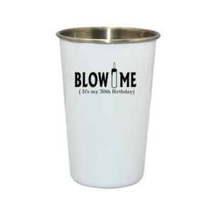 Sublimation 17oz 500ml Stainless Steel Tumbler (White) Thumbnail