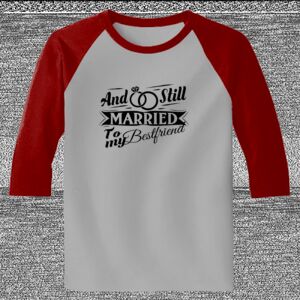 Raglan 3/4 Roundneck Shirt (Gray Body) Thumbnail