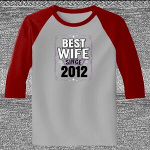 Raglan 3/4 Roundneck Shirt (Gray Body) Thumbnail