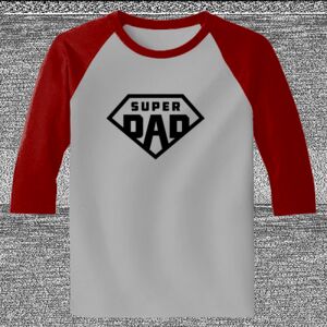 Raglan 3/4 Roundneck Shirt (Gray Body) Thumbnail