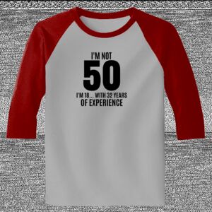 Raglan 3/4 Roundneck Shirt (Gray Body) Thumbnail