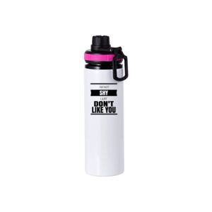 28oz Aluminum Water Bottle White Body 28oz Aluminum Water Bottle White Body Thumbnail