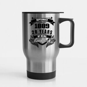14oz Stainless Travel Mug 14oz Stainless Travel Mug Thumbnail
