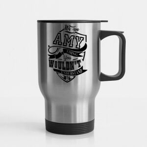 14oz Stainless Travel Mug 14oz Stainless Travel Mug Thumbnail
