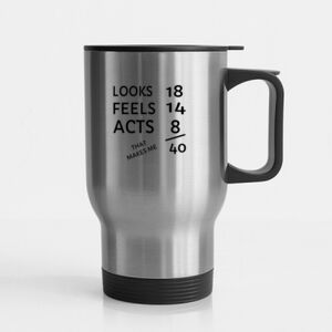 14oz Stainless Travel Mug Thumbnail