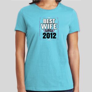Premium Cotton CVC Roundneck T-shirt (Ladies) Thumbnail