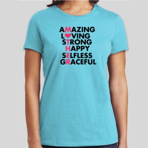 Premium Cotton CVC Roundneck T-shirt (Ladies) Thumbnail