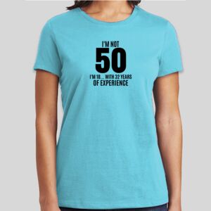 Premium Cotton CVC Roundneck T-shirt (Ladies) Thumbnail