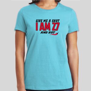 Premium Cotton CVC Roundneck T-shirt (Ladies) Thumbnail