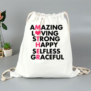 Canvas Drawstring Bag Thumbnail