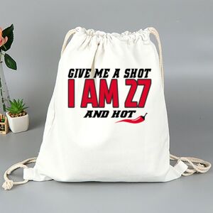 Canvas Drawstring Bag Thumbnail