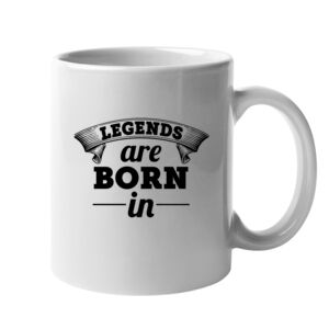 11oz Ceramic White Mug Thumbnail