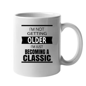 11oz Ceramic White Mug Thumbnail