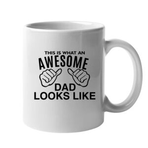 11oz Ceramic White Mug Thumbnail