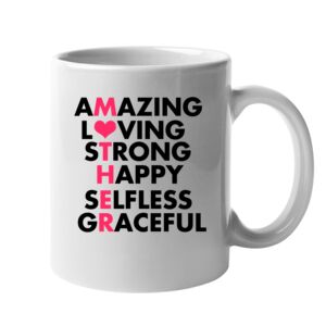 11oz Ceramic White Mug Thumbnail