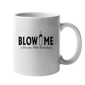 11oz Ceramic White Mug Thumbnail
