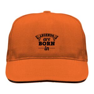 Sandwich Twill Cap with Black Line Thumbnail