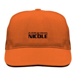 Sandwich Twill Cap with Black Line Thumbnail