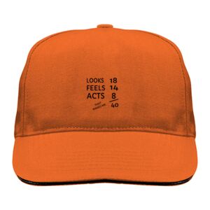 Sandwich Twill Cap with Black Line Thumbnail