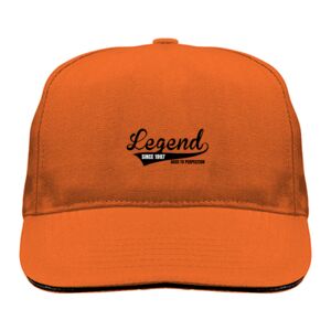 Sandwich Twill Cap with Black Line Thumbnail