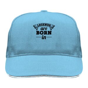 Sandwich Twill Cap with White Line Thumbnail