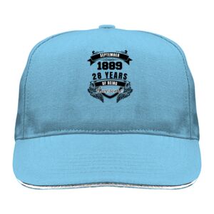Sandwich Twill Cap with White Line Thumbnail