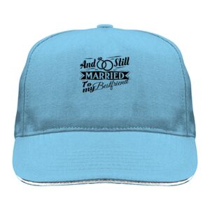 Sandwich Twill Cap with White Line Thumbnail