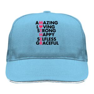 Sandwich Twill Cap with White Line Thumbnail
