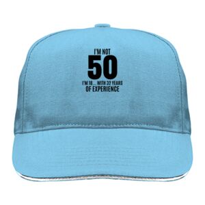 Sandwich Twill Cap with White Line Thumbnail