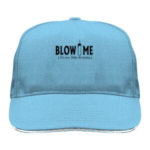 Sandwich Twill Cap with White Line Thumbnail