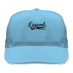 Sandwich Twill Cap with White Line Thumbnail