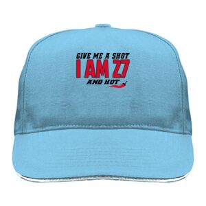 Sandwich Twill Cap with White Line Thumbnail
