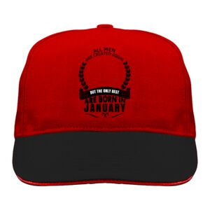 Sandwich Twill Cap with Red Line Thumbnail