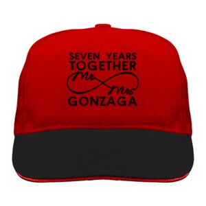 Sandwich Twill Cap with Red Line Thumbnail