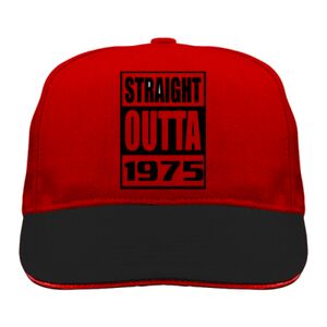 Sandwich Twill Cap with Red Line Thumbnail