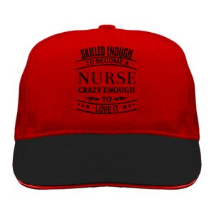 Sandwich Twill Cap with Red Line Thumbnail