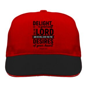 Sandwich Twill Cap with Red Line Thumbnail